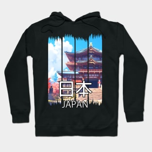 Japanese Temple – Anime Shirt Hoodie